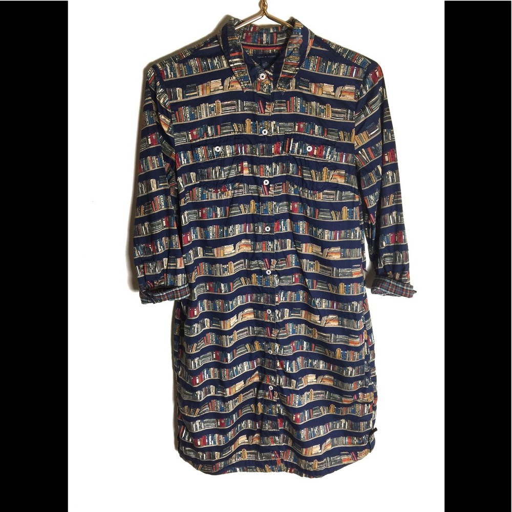 Tommy Hilfiger Book print Dress Size Medium